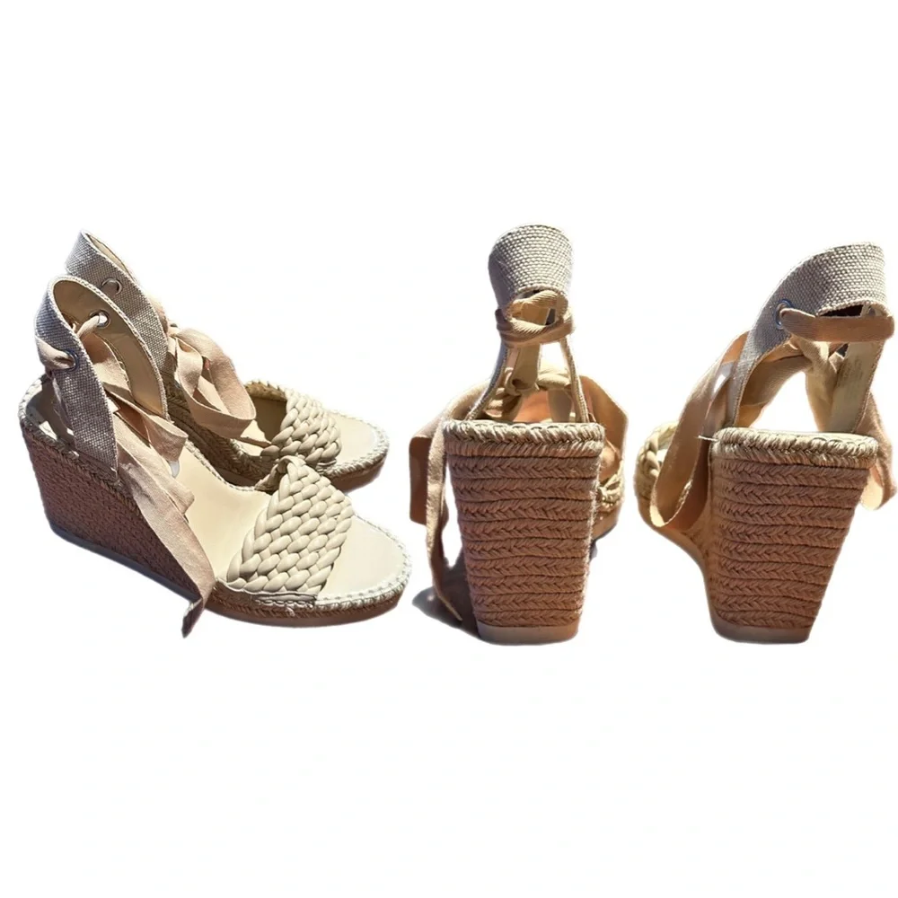 Vince Camuto, tie up heels. BLACK FRIDAY DEALS CHECK OUT MY CLOSET